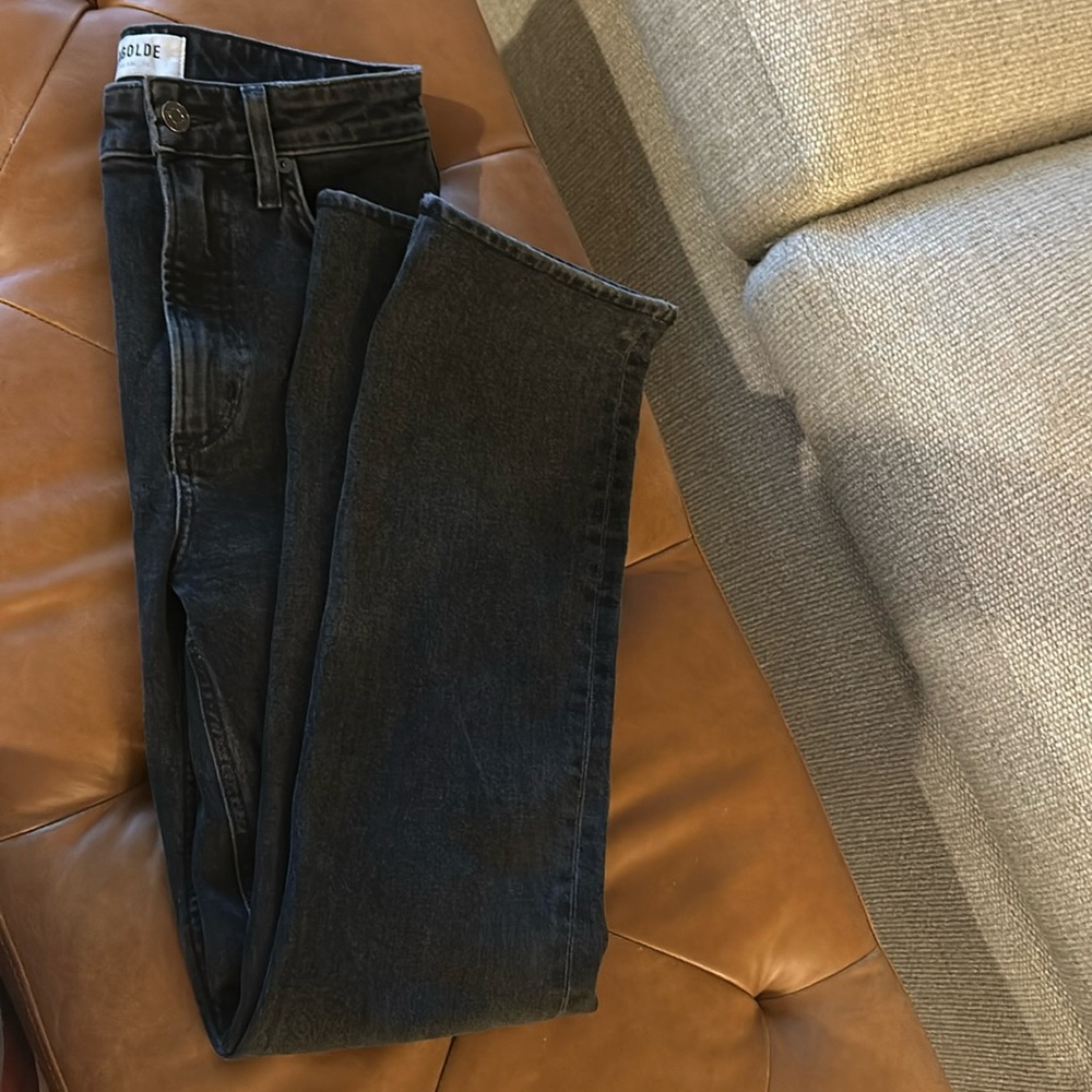 Agolde Vintage High Rise boot size 25